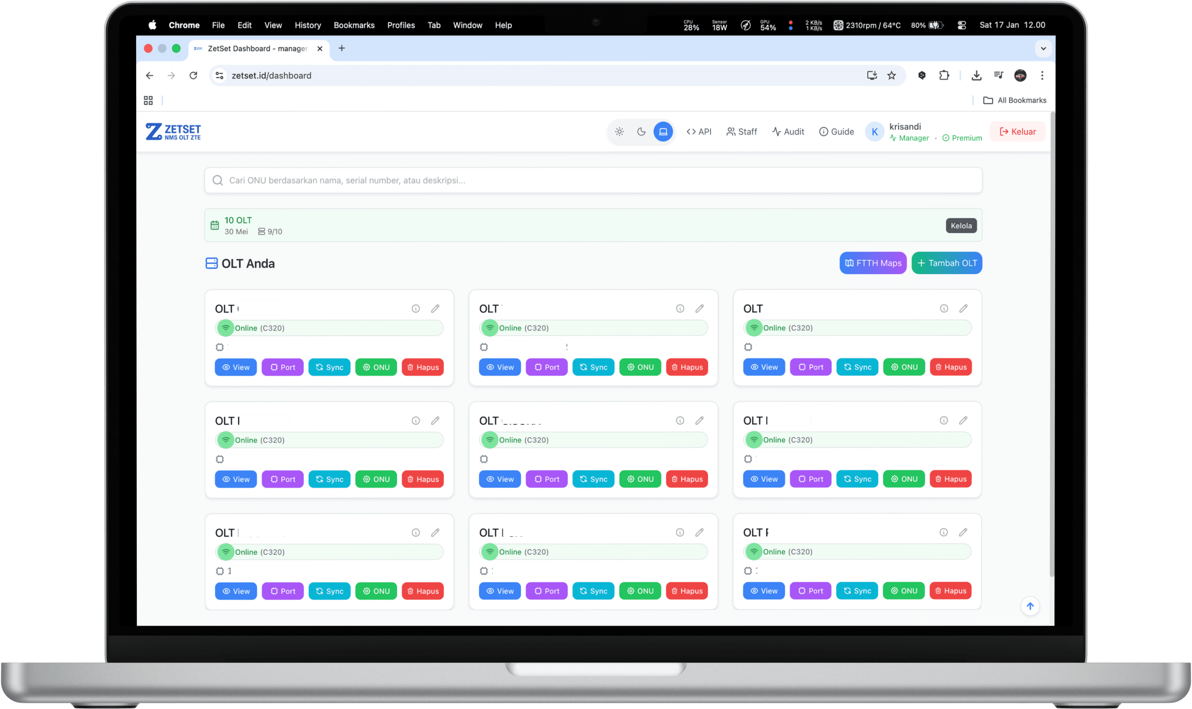 ZetSet Desktop Screenshot 1